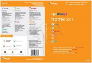 OpenOfficePL Home 2013 BOX (Aktualizacja do 2015 już dostępna - gratis)