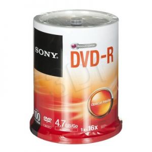 DVD-R Sony 100DMR47SP 4,7GB 16x