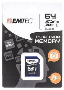Emtec SDHC ECMSD64GXC10PL 64GB Class 10,UHS Class U3