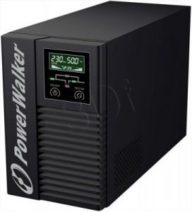 POWER WALKER UPS ON-LINE 3000VA, 4X IEC OUT + TERMINAL OUT, 2X RS-232, USB, LCD TOWER