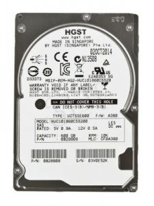 HDD HGST Ultrastar  C10K1800 600GB 2,5\" 10K RPM SAS III 128MB 512n