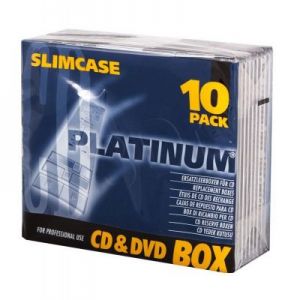 PUDEŁKO NA CD 1SZT 5,2mm SLIM CASE 10szt