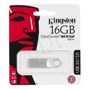 Kingston Flashdrive DataTraveler SE9 G2 16GB USB 3.0 Srebrny