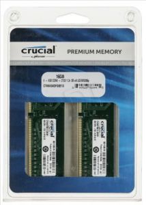 Crucial CT4K4G4DFS8213 DDR4 UDIMM 16GB 2133MT/s (4x4GB)