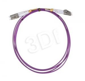 ALANTEC patchcord światłowodowy MM LSOH FOC-LCLC-5MMD-2-4 2m OM4 LC-LC duplex 50/125 fioletowy
