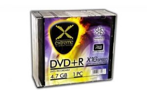 EXTREME DVD+R  4.7GB 16x Slim 10szt.