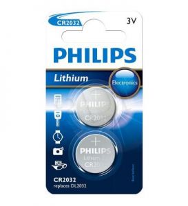 Bateria Pastylkowa PHILIPS CR2032P2/01B Lithium (2szt)
