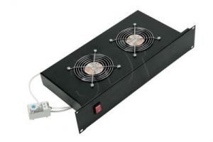 Triton panel wentylacyjny z termostatem RAC-CH-X01-A1  (2x wentylator 230V/60W, poziomy 19\", kolor