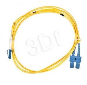 ALANTEC patchcord światłowodowy SM LSOH 2m LC-SC duplex 9/125 żółty