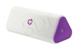 Głośnik bezprzewodowy HP Roar Plus Wireless Speaker biało-fioletowy