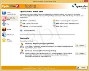 OpenOfficePL Home 2015 OEM