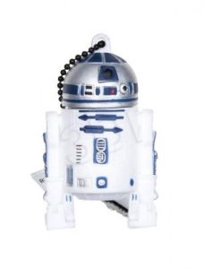 Maikii Flashdrive Star Wars R2-D2 8GB biały z niebieskimi elementami