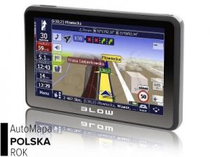 GPS580 SIROCCO 8GB BLOW + AUTOMAPA PL 1 ROK