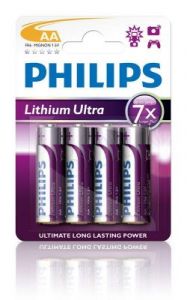 Bateria PHILIPS FR6LB4A/10 LITHIUM ULTRA 4szt. AA