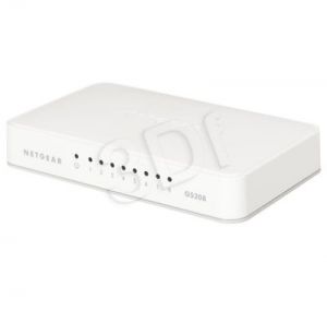 NETGEAR GS208-100PES Gigabit Switch 8-port niezarz.