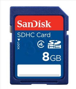 Sandisk SDHC SDSDB-008G-B35 8GB Class 4