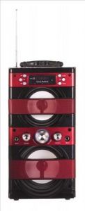 Przenośny zestaw karaoke Overmax IDOL2.1 Czarno-czerwony