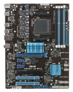 ASUS M5A97 LE R2.0 AMD 970 Socket AM3+ (2xPCX/DZW/GLAN/SATA3/USB3/RAID/DDR3/CROSSFIRE)
