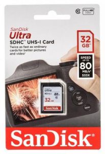 Sandisk SDHC Ultra 32GB Class 10