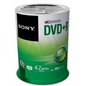 DVD+R Sony 100DPR47SP 4,7GB 16x