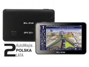 BLOW GPS50V + AUTOMAPA PL 2 LATA