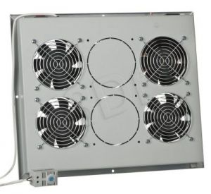 Triton panel wentylacyjny z termostatem RAC-CH-X04-X3 do szaf stojących  (4x wentylator 230V/60W, su