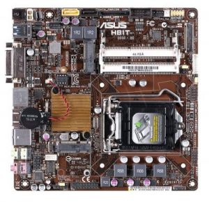 ASUS H81T H81 LGA1150 (PCX/DZW/GLAN/SATA3/USB3/DDR3) Mini-ITX