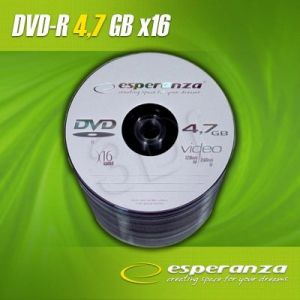 DVD-R Esperanza 4.7GB 16xSpeed (Szpindel 100szt)