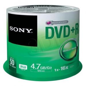 DVD+R Sony 50DPR47SP 4,7GB 16x