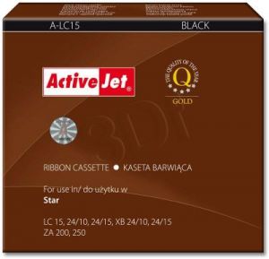 ActiveJet A-LC15 taśma Czarny do drukarki Star (zamiennik Star  89511420) Supreme