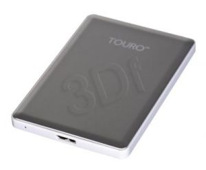 HDD HGST Touro S SILVER 500GB 2,5\" 7200 USB 3.0, backup soft, aluminium