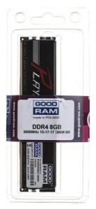 Goodram PLAY DDR4 DIMM 8GB 3000MT/s (1x8GB) BLACK