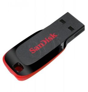 Sandisk Flashdrive CRUZER BLADE 32GB USB 2.0 Czarno-czerwony