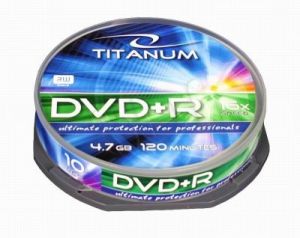 TITANUM DVD+R   4,7 GB x16 - Cake Box 10