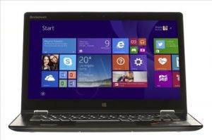 LENOVO YOGA 3 i5-5200U 4GB 14\" FHD 500+8GB HD5500 GT940M Win8.1 Srebrny 80JH00C1PB 1Y