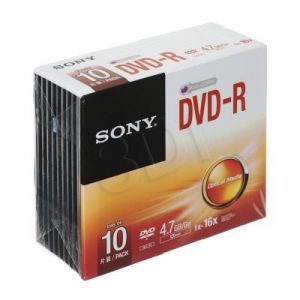 DVD-R Sony 10DMR47SS 4,7GB 16x