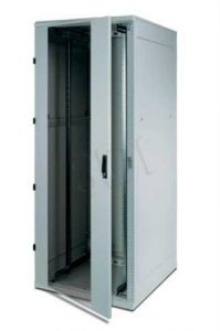Triton Szafa rack 19\"  stojąca RMA-15-A66-CAX-A1 (15U, 600x600mm, przeszklone drzwi, kolor jasnosza
