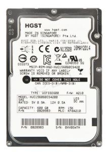 HDD HGST Ultrastar C15K600 600GB 2,5\" 15K RPM SAS III 128MB 512e, 4Kn
