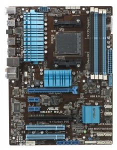ASUS M5A97 R2.0 AMD 970 Socket AM3+ (2xPCX/DZW/GLAN/SATA3/USB3/RAID/DDR3/CROSSFIRE)