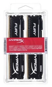 Kingston HyperX FURY DDR4 DIMM 16GB 2666MT/s (2x8GB) HX426C15FBK2/16