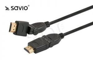 SAVIO KABEL HDMI 1,5M RUCHOME WTYKI CL-88