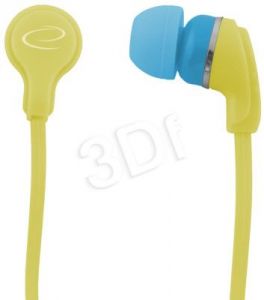 Słuchawki douszne Esperanza NEON EH147Y (Żółty)